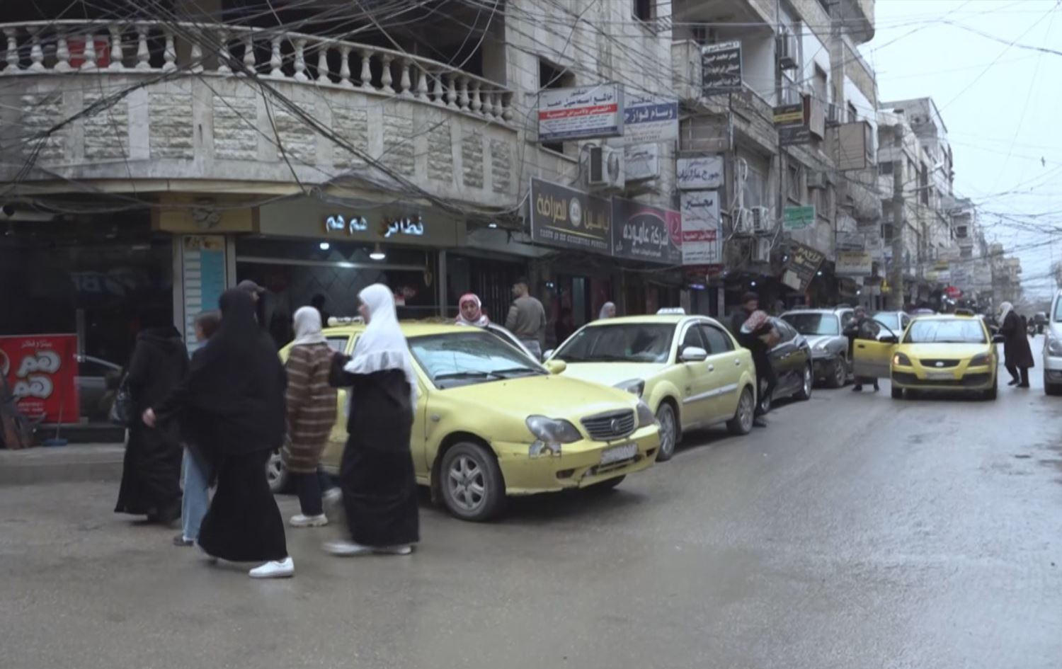 مشهد من مدينة قامشلو حيث يقيم قسم من مهجّري سرى كانيه