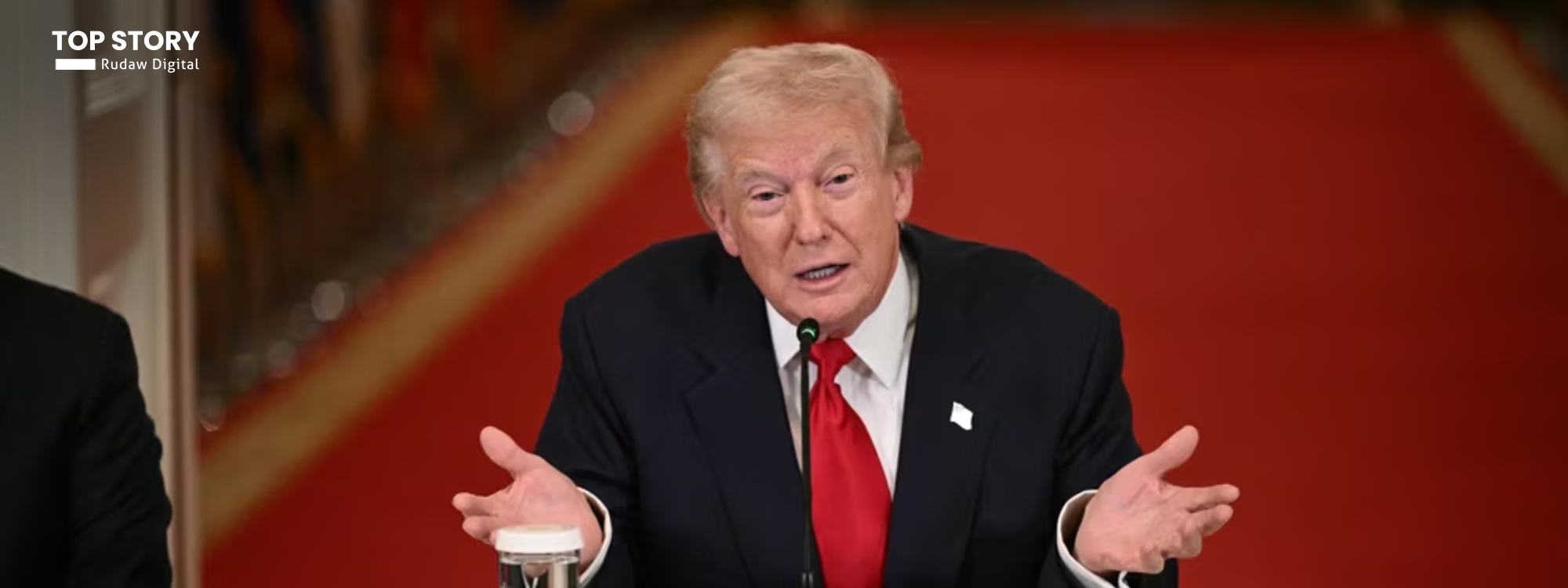 ترەمپ: هێزی دەریایی ئێرانمان لەنێوبردووە و ئەنجامەکان سەرسوڕهێنەرن