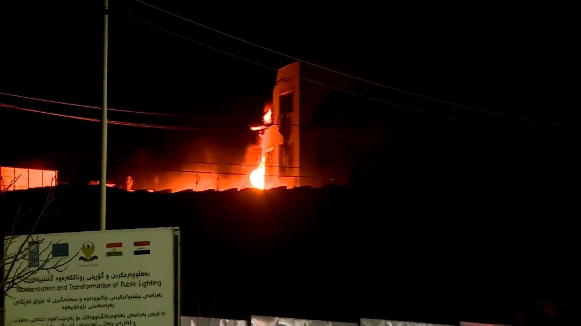 دەزگای ئاسایش: بە شەش درۆن هێرشکرایە سەر شاری سلێمانی