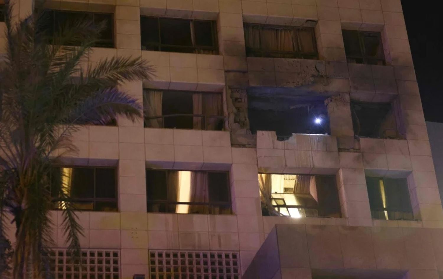 تەندروستیی لوبنان: لە هێرشێکی ئیسرائیل دا بۆ سەر هۆتێلێک لە بەیرووت 4 کەس کوژران