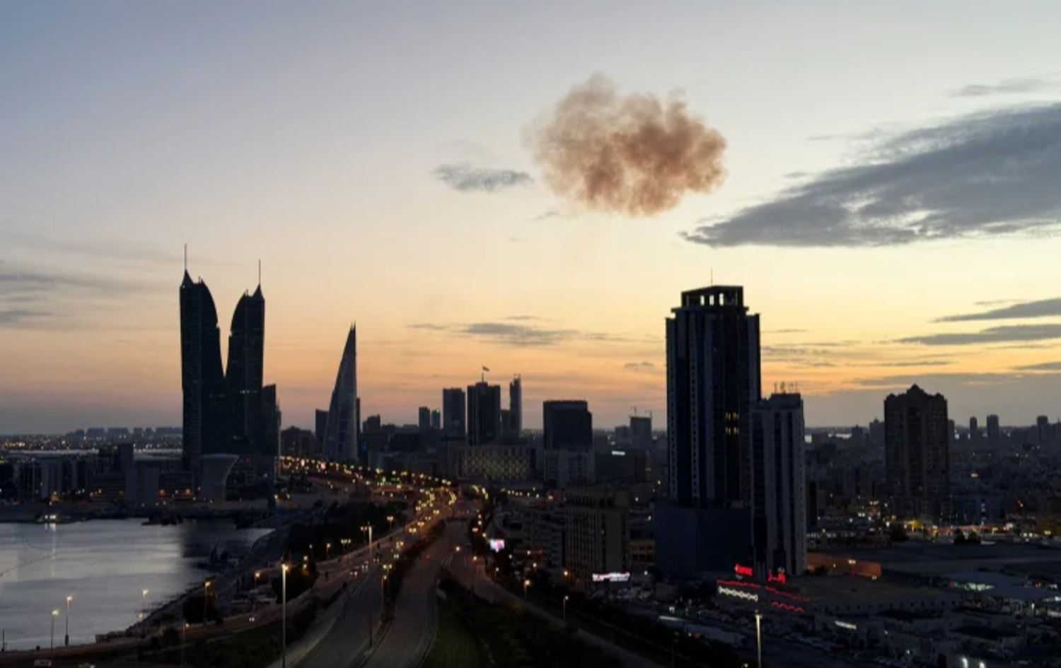 تێکشکاندنی درۆنێکی ئێران لە ئاسمانی بەحرێن 