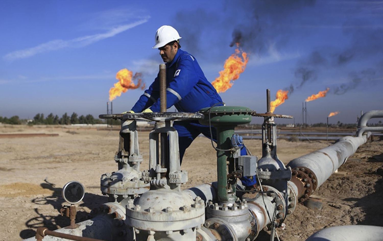 حقل نفط عراقي