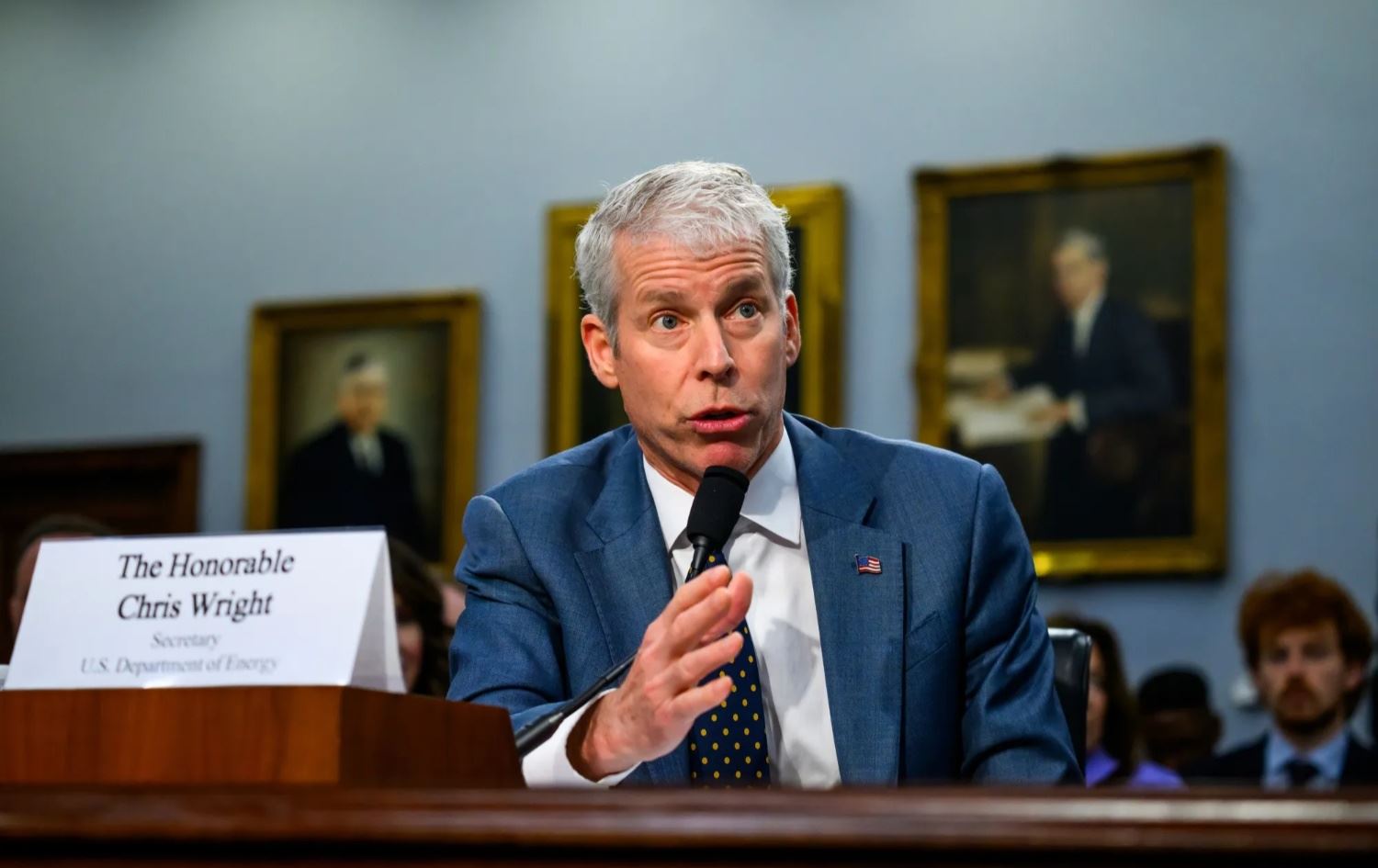 کریس رایت، وەزیری وزەی ئەمریکا