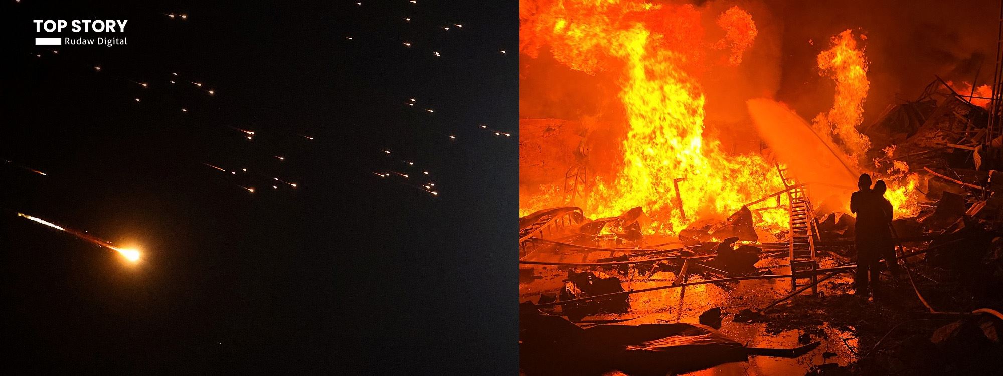 Fotoğraflarla Ortadoğu’da savaşın 10 günü: Gölge savaşından topyekun çatışmaya