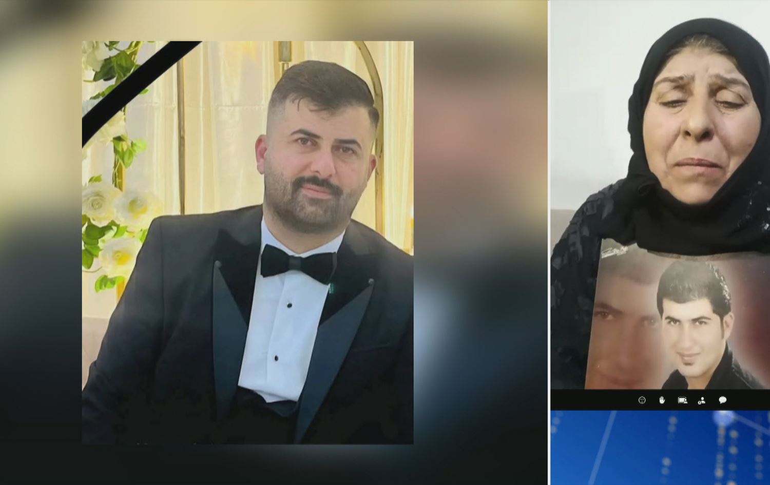 زينب محمد، أم علاء الدين أمين، في نشرة السابعة - رووداو