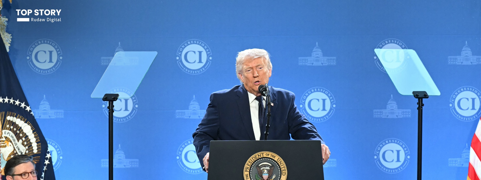 دۆناڵد ترەمپ: جەنگی ئێران کورتخایەن دەبێت