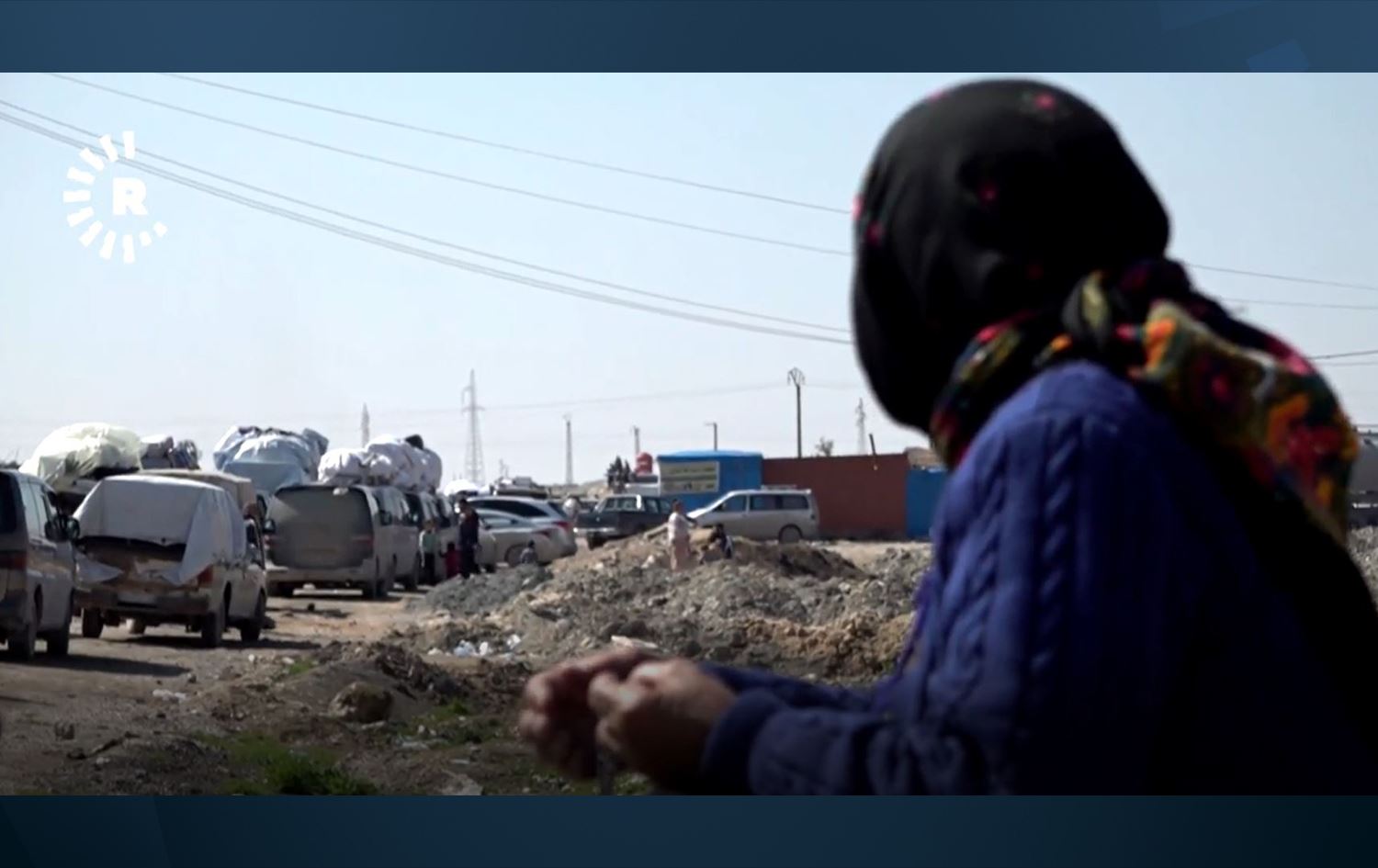 القافلة الأولى لعودة مهجَّري عفرين من قامشلو والحسكة - رووداو