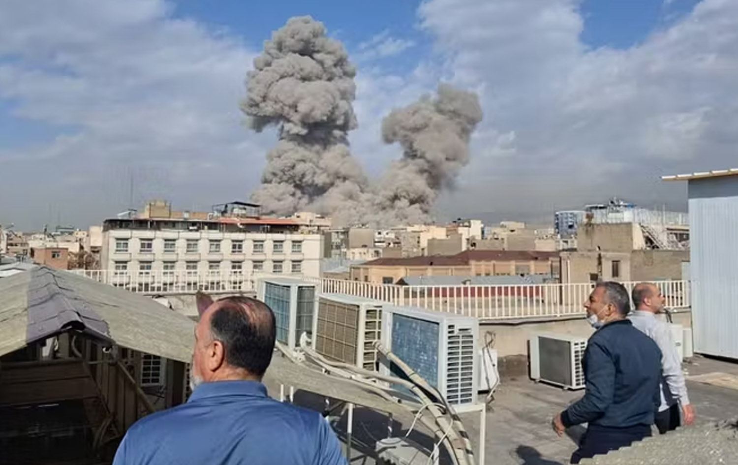 قصف طهران - AP