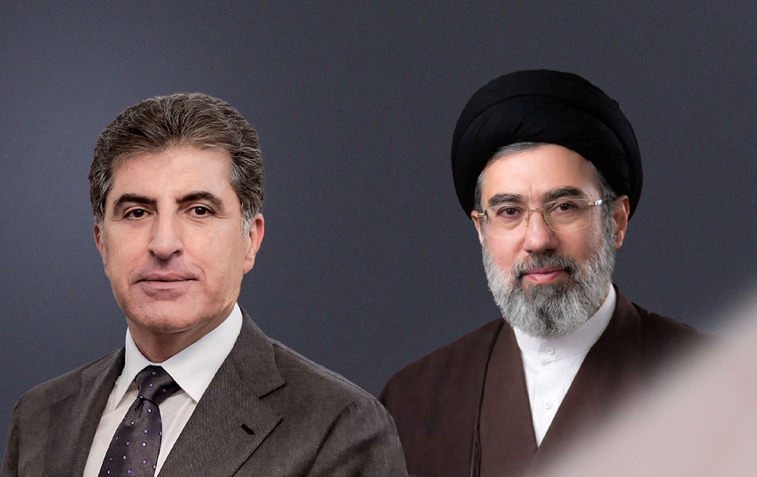 مجتبى خامنئي - نيجيرفان بارزاني 