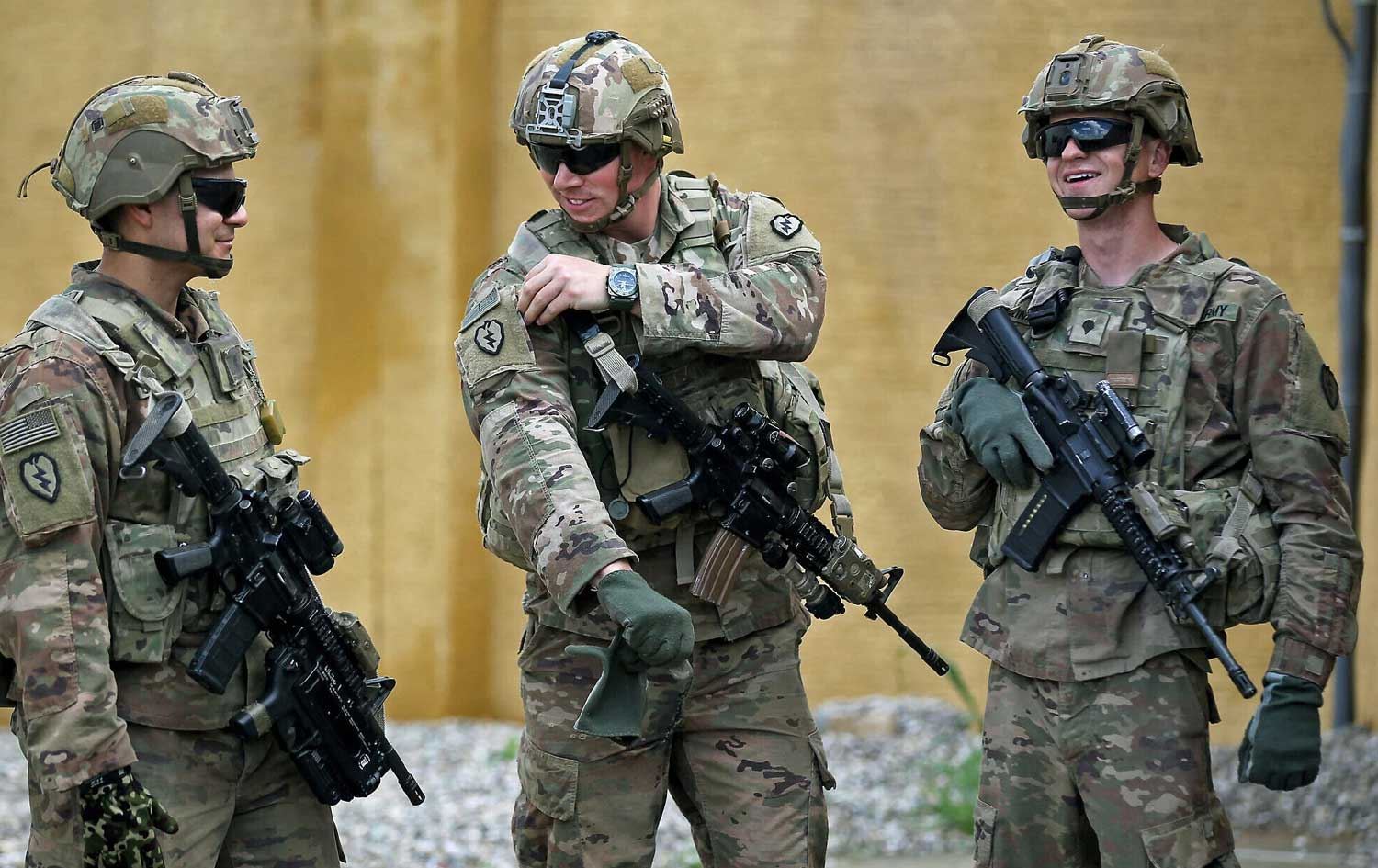 Leşkerên Amerîkayê yên li Îraqê / Wêne: Arşîv