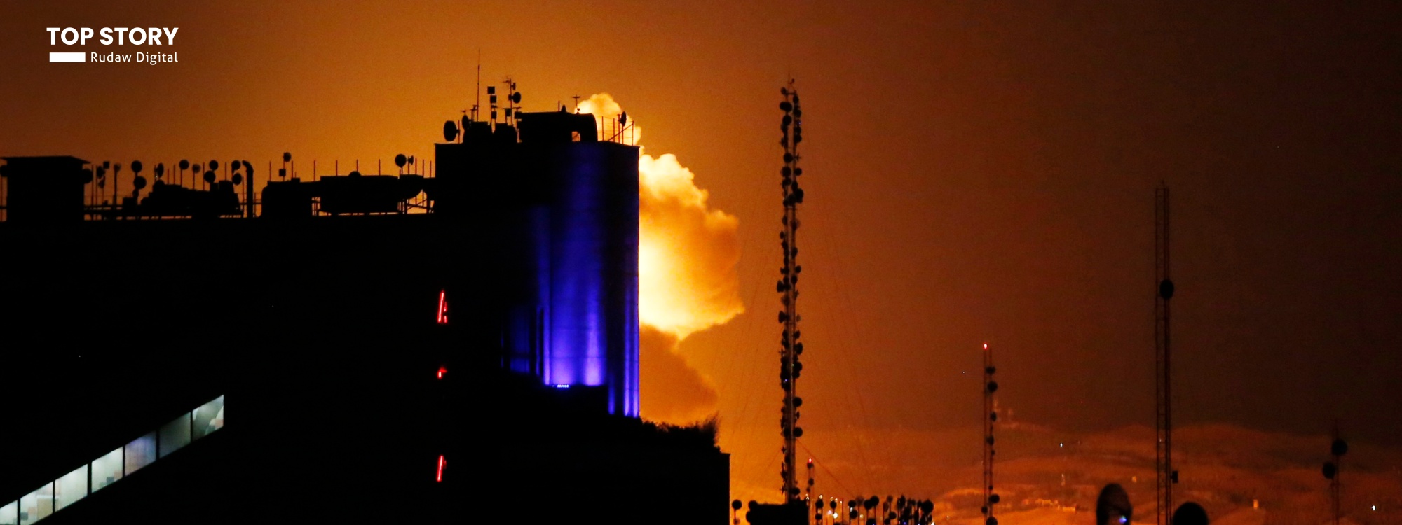 خاڵەکانی پشکنینی سوپای پاسداران لە شاری تاران بە درۆن بۆردوومان دەکرێن