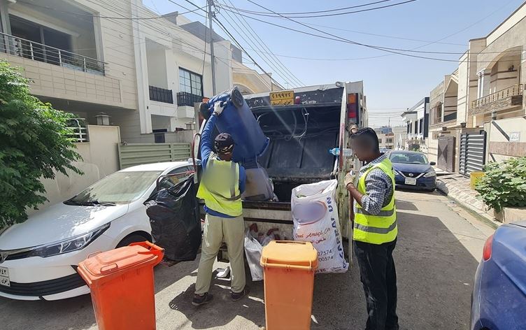 ژمارەیەک کرێکاری ژینگەپارێز