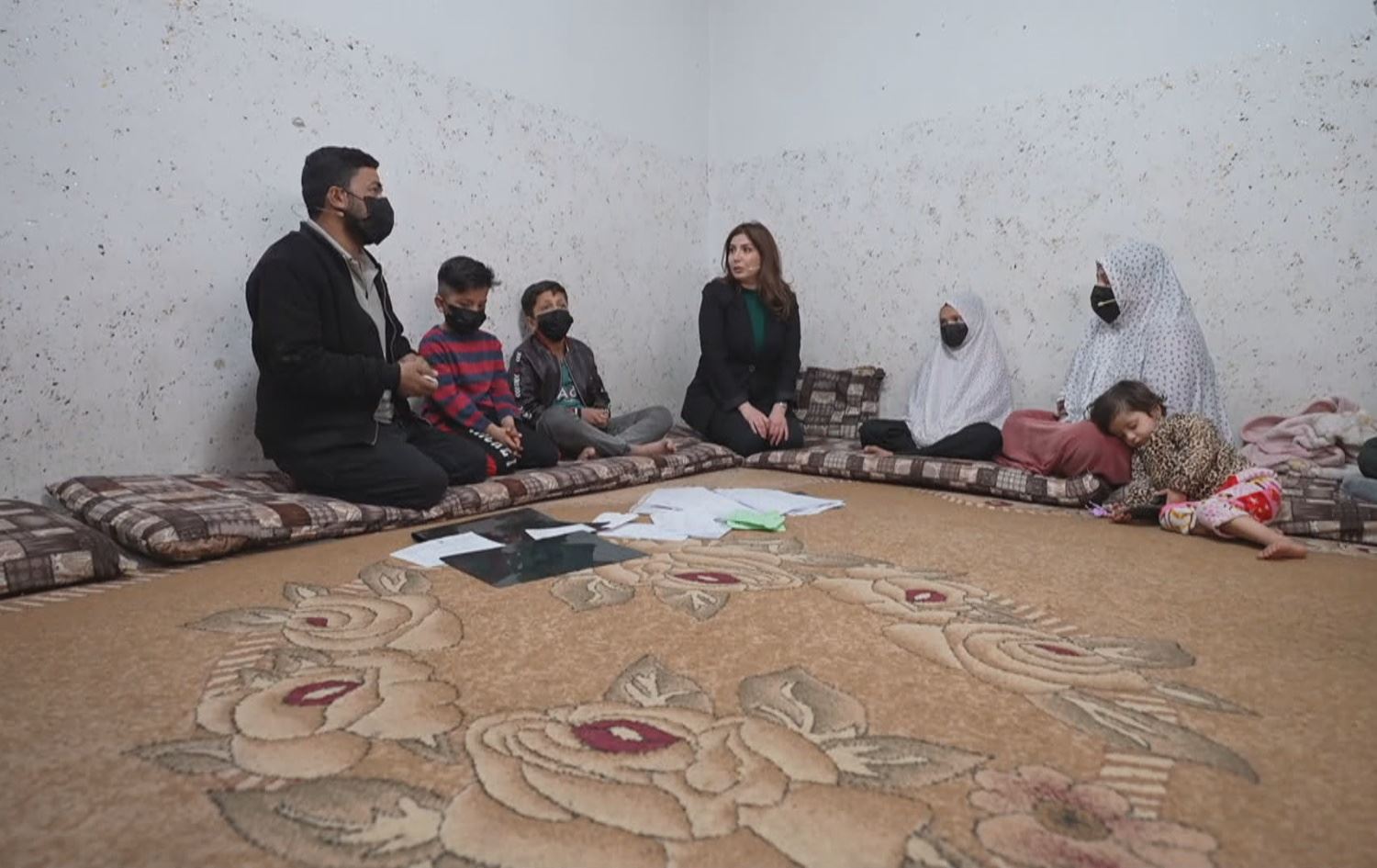 خێزانەکە 8 ئەندامن و دۆخی داراییان خراپە