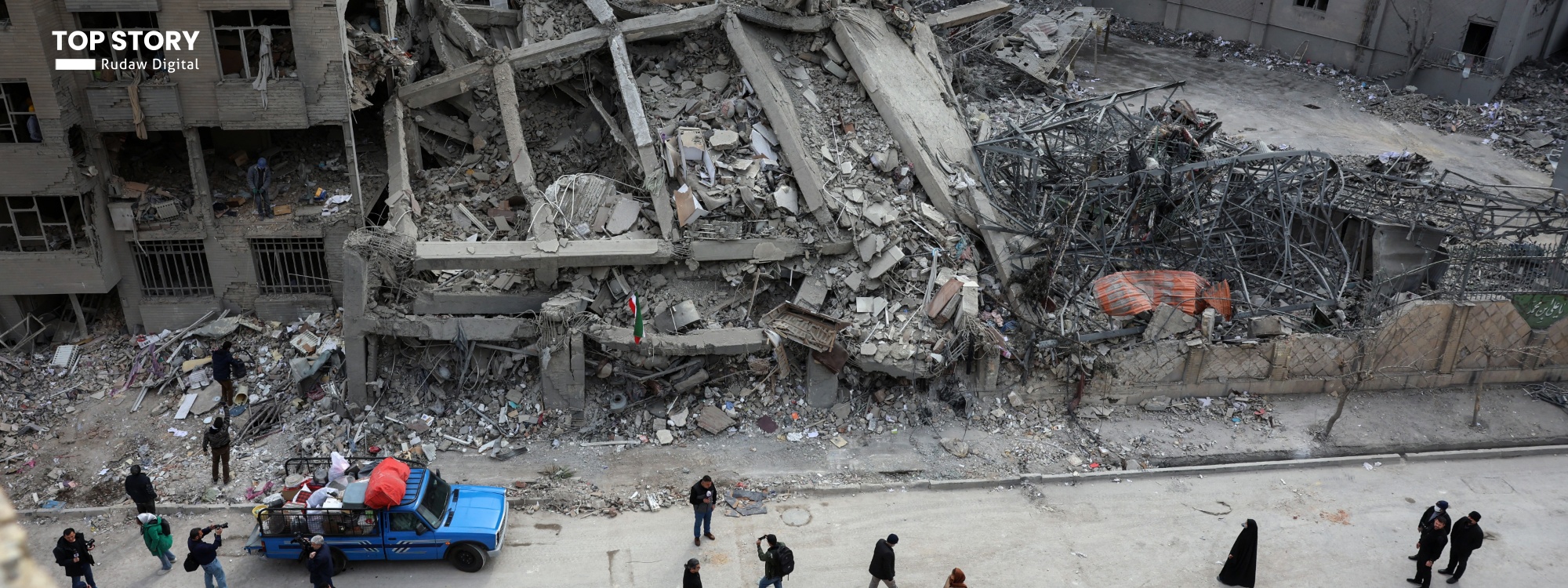 24 کاژێری جەنگ؛ تاران بە چڕی بۆردوومان کرا