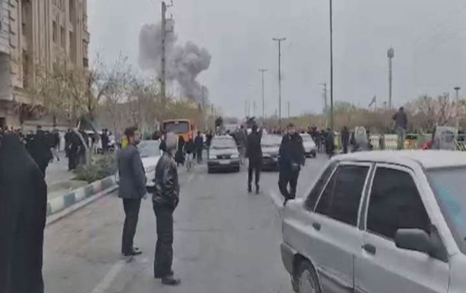 Li Tehranê êrişî xaleke kontrolê ya Supaya Pasdaran hat kirin / Wêne: Ji ber dîmenan