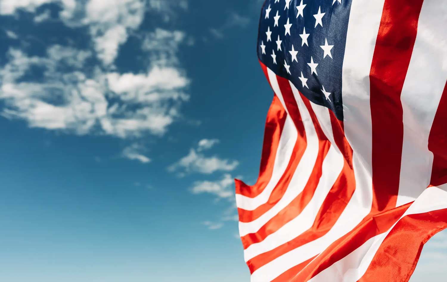 وێنەیەکی ئاڵای ئەمریکا