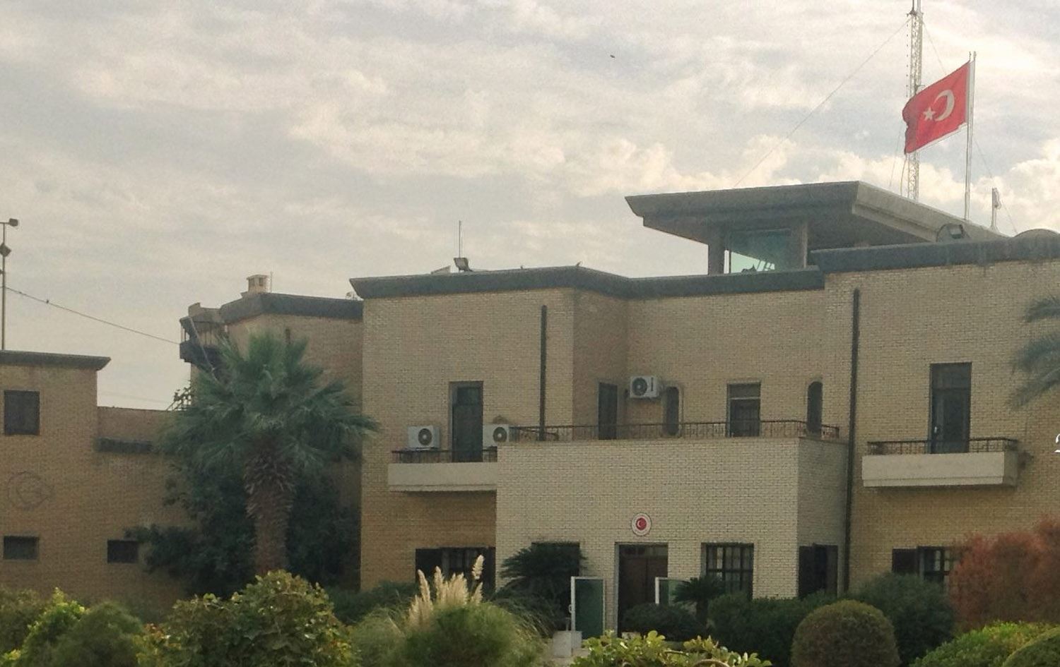 باڵەخانەی باڵیۆزخانەی تورکیا لە بەغدا