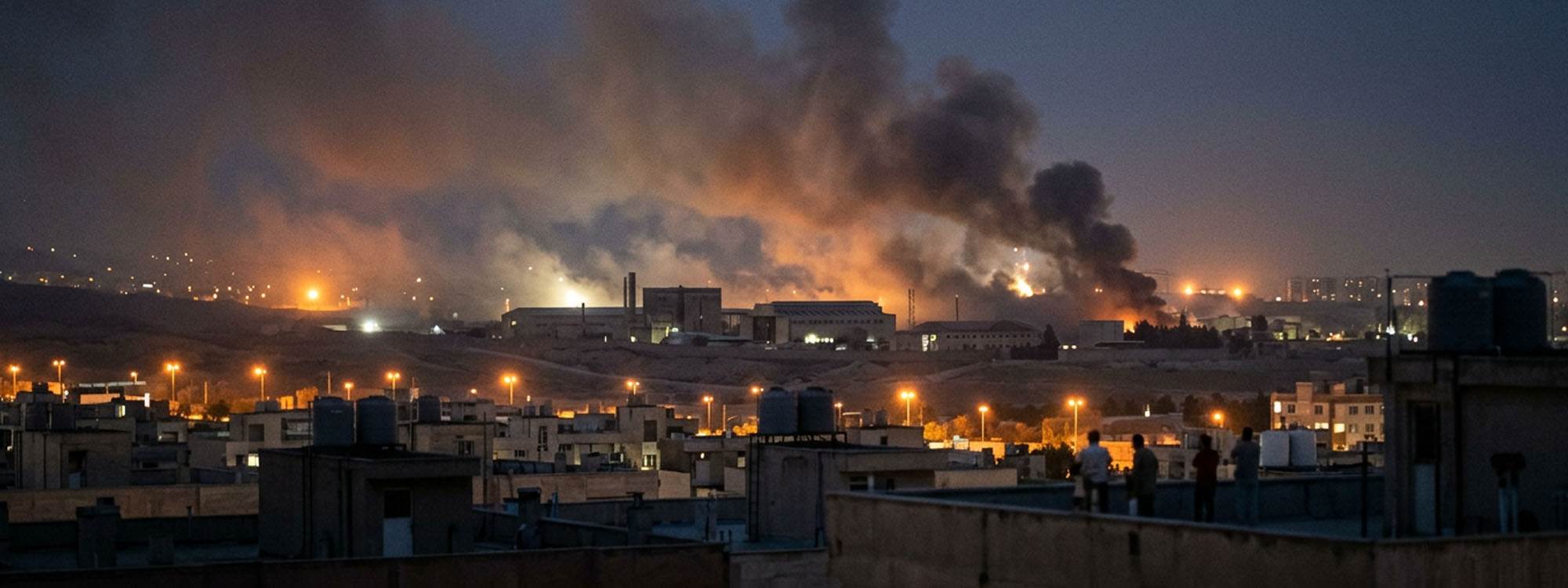 Tehran di bin bombebarankirina giran a balafir û mûşekên Îsraîl û Amerîkayê de ye