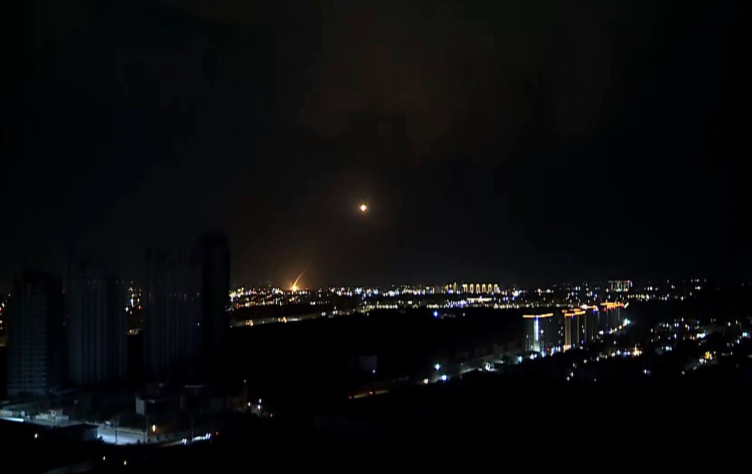 بەرپەرچدانەوەی هێرشێک لە هەولێر. وێنە: رووداو