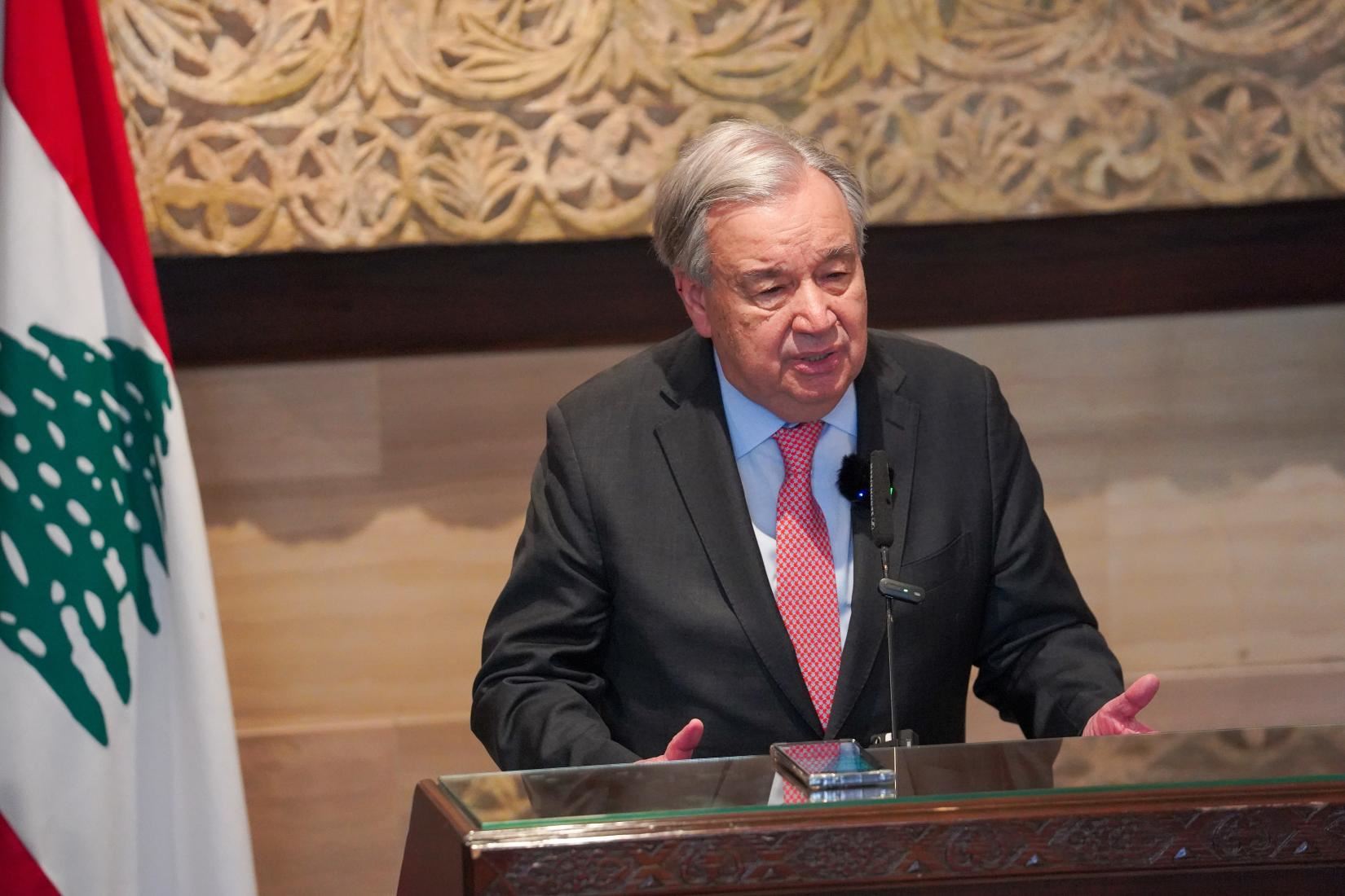 ئەنتۆنیۆ گۆتێرێز، سکرتێری گشتیی نەتەوە یەکگرتووەکان