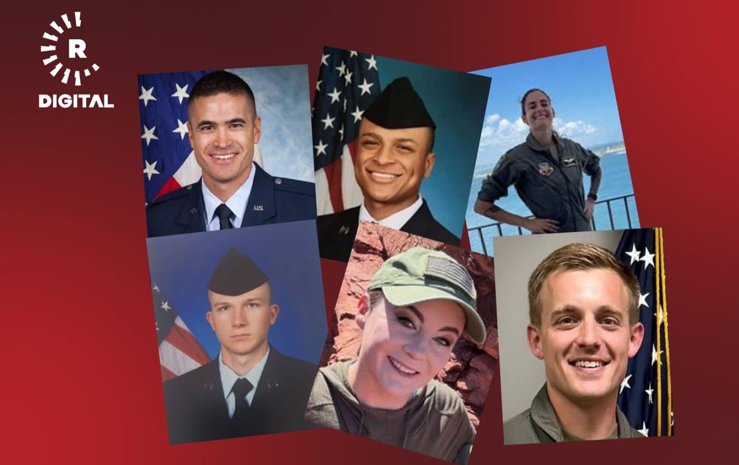 أفراد طاقم الطائرة المحطمة 