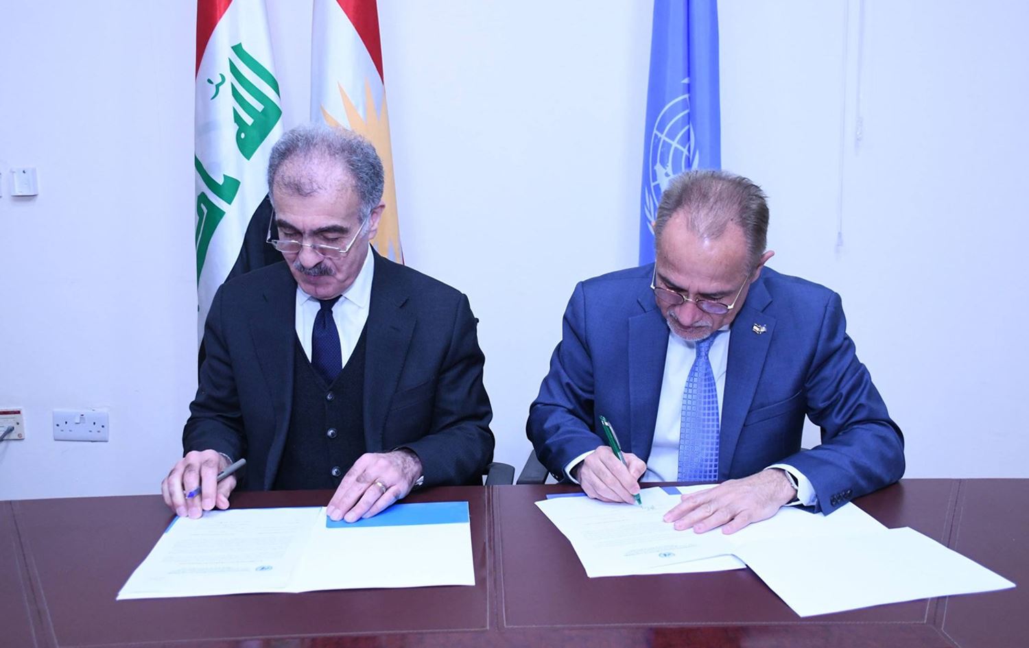 بارەگای یونامی لە هەولێر رادەستی حکومەتی هەرێمی کوردستان کرایەوە