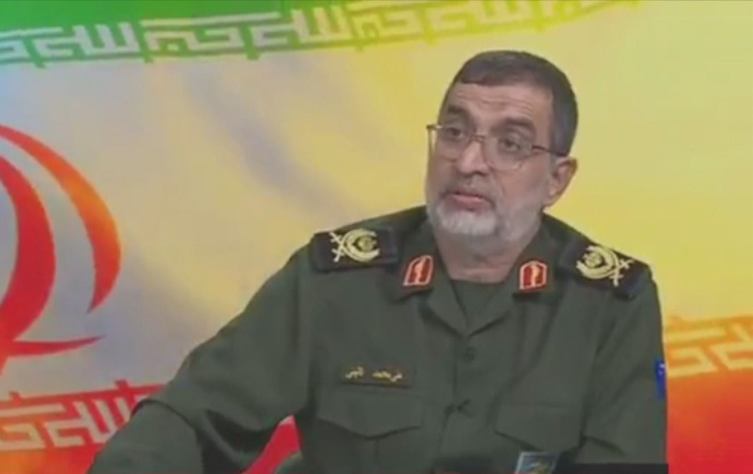 عەلی محەممەد نائینی، گوتەبێژی سوپای پاسدارانی ئێران