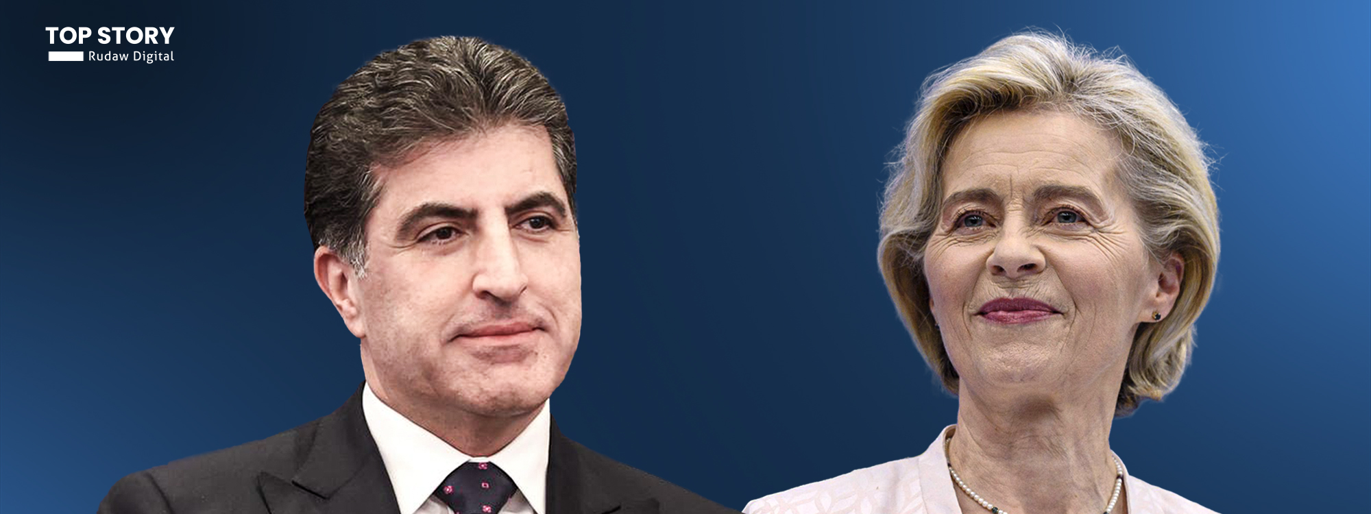 ڤۆندەرلاین بۆ نێچیرڤان بارزانی: سەقامگیریی هەولێر و بەغدا جێی بایه‌خی یەکێتیی ئەورووپایه‌