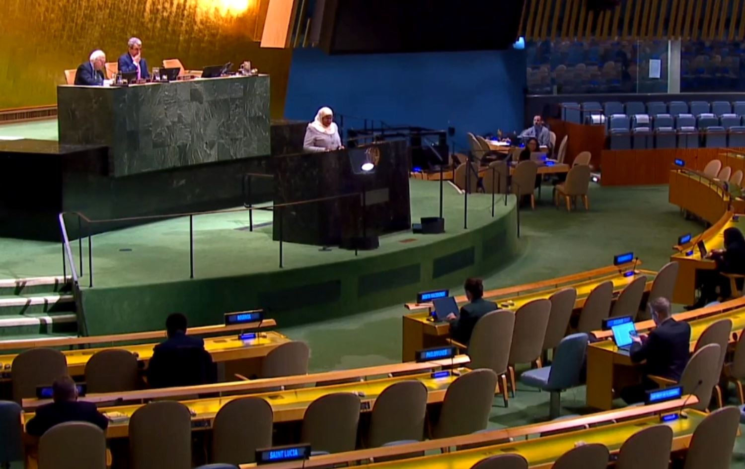 ئەمریکا بەشداری لە بۆنەکە نەکرد