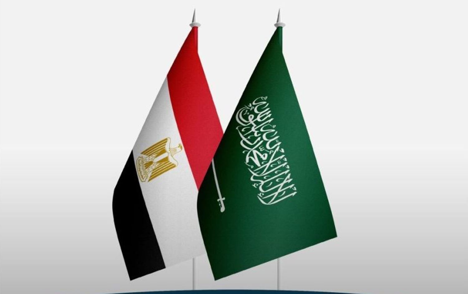 ئاڵاکانی سعودیە و میسر