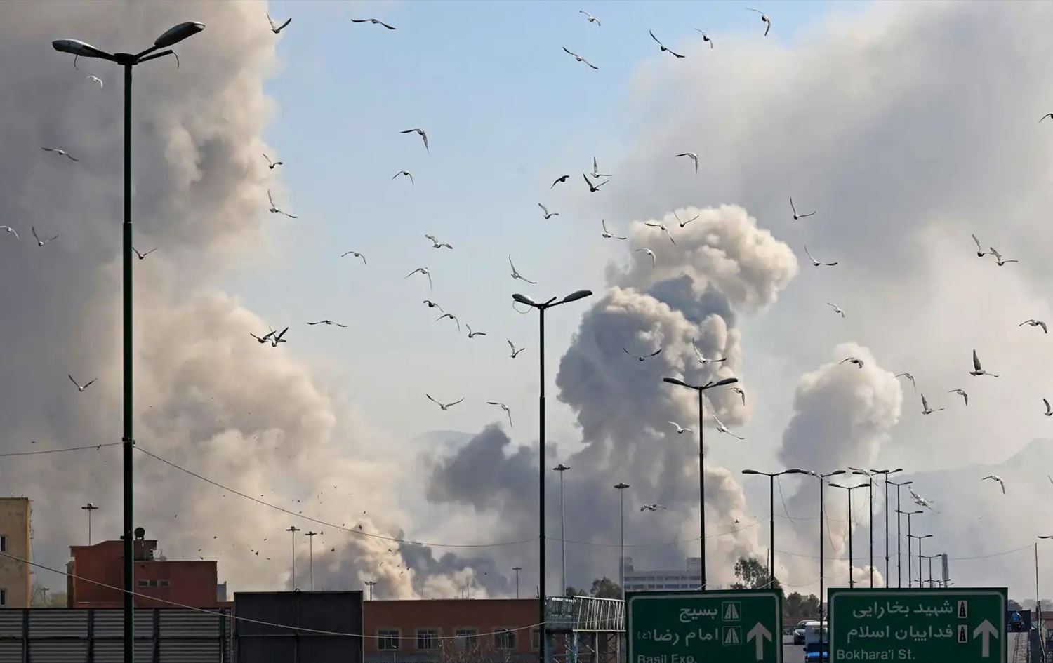 قصف على مدينة طهران - صورة أرشيفية \AFP