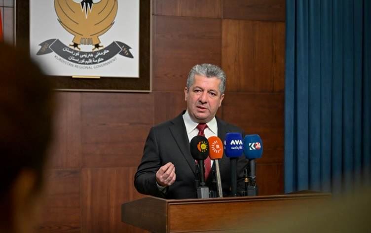 رئيس حكومة إقليم كوردستان مسرور بارزاني