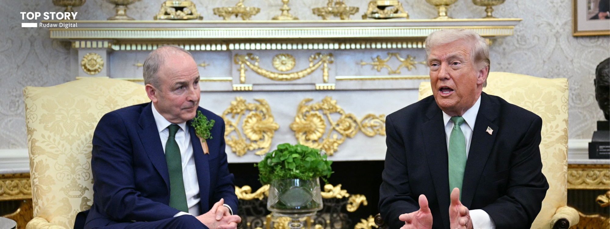 ترەمپ لەبارەی ئێران وەڵامی رووداو دەداتەوە: وڵاتانی رۆژهەڵاتی نێوەڕاست پشتیوانمانن