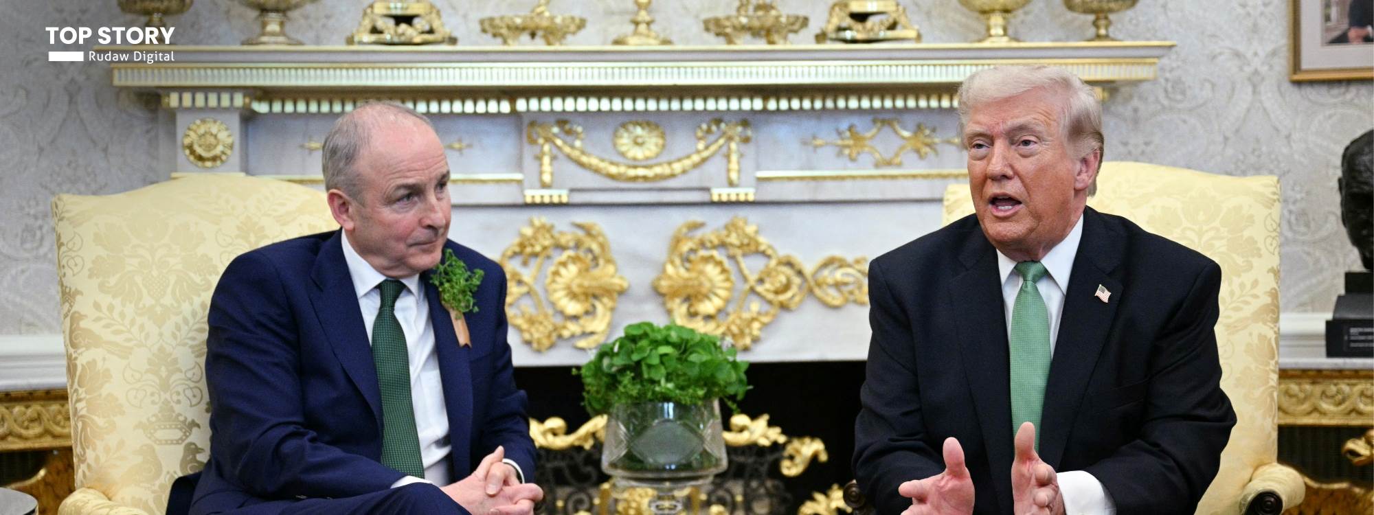 دونالد ترمب لرووداو: لدينا دعم جيد في الشرق الأوسط