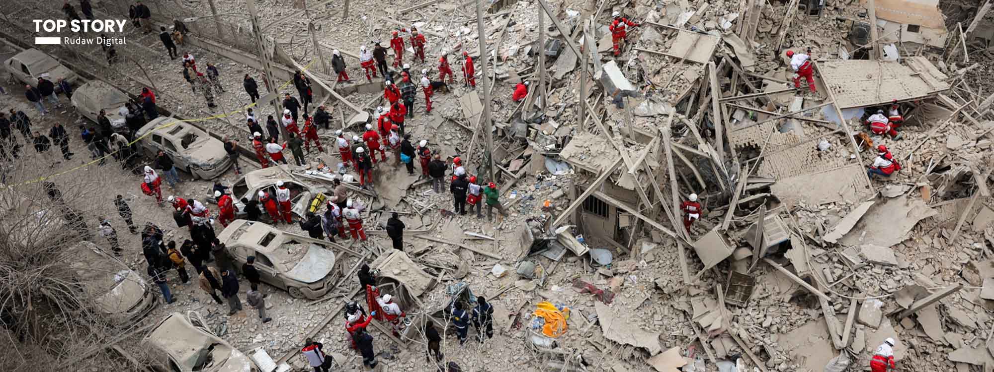 ئاماری نوێی جەنگ لە ئێران؛ زیاتر لە 67 هەزار شوێنی سڤیل زیانیان بەرکەوتووە