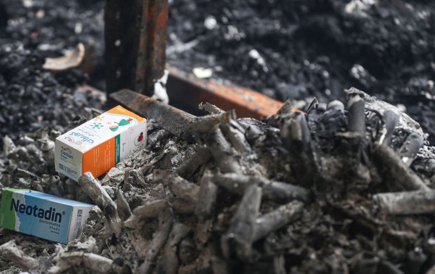 دەرمانخانەیەک بەهۆی بۆردوومانەوە زیانی بەرکەوتووە