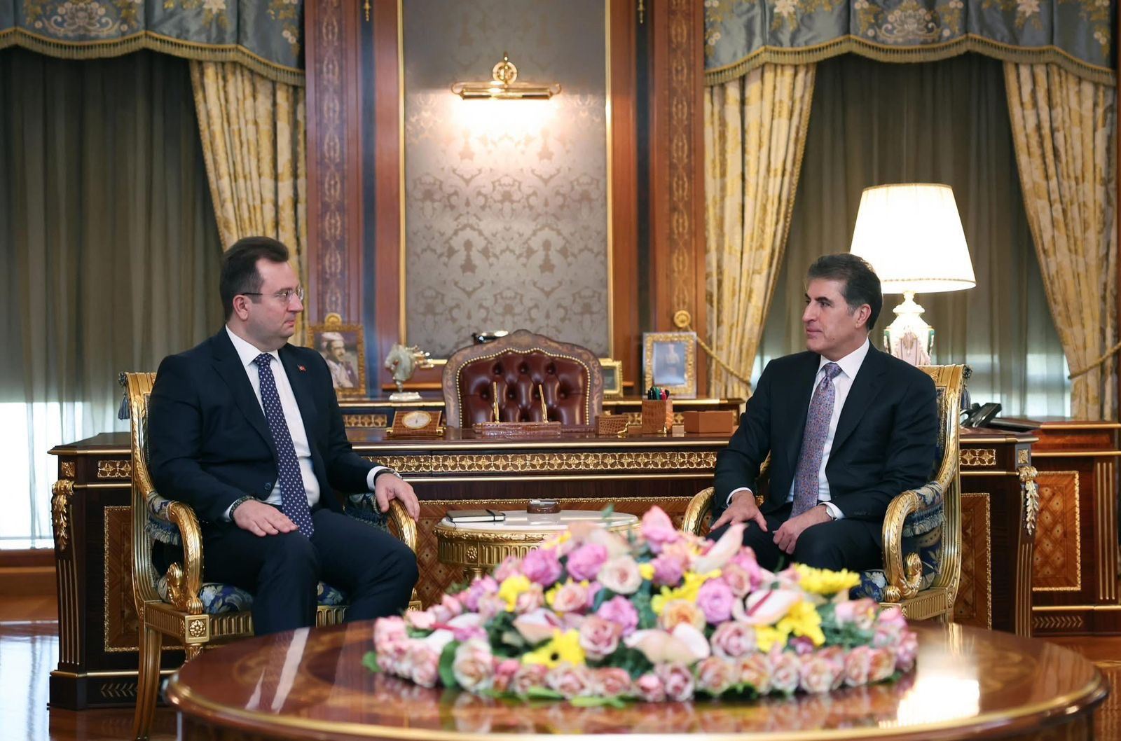 نێچیرڤان بارزانی و کۆسووڵی تورکیا: دەبێت عێراق و هەرێمی کوردستان لە شەڕ دووربخرێنەوە