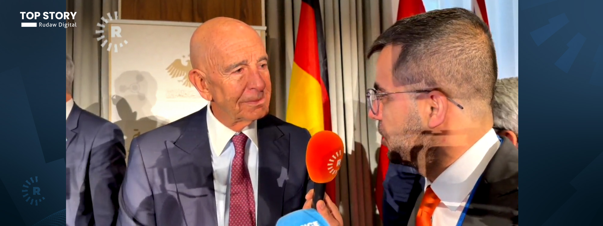 تۆم باراک بۆ رووداو: سەرۆک ترەمپ پابەندیی خۆی بۆ پاراستنی کورد دووپات کردووەتەوە