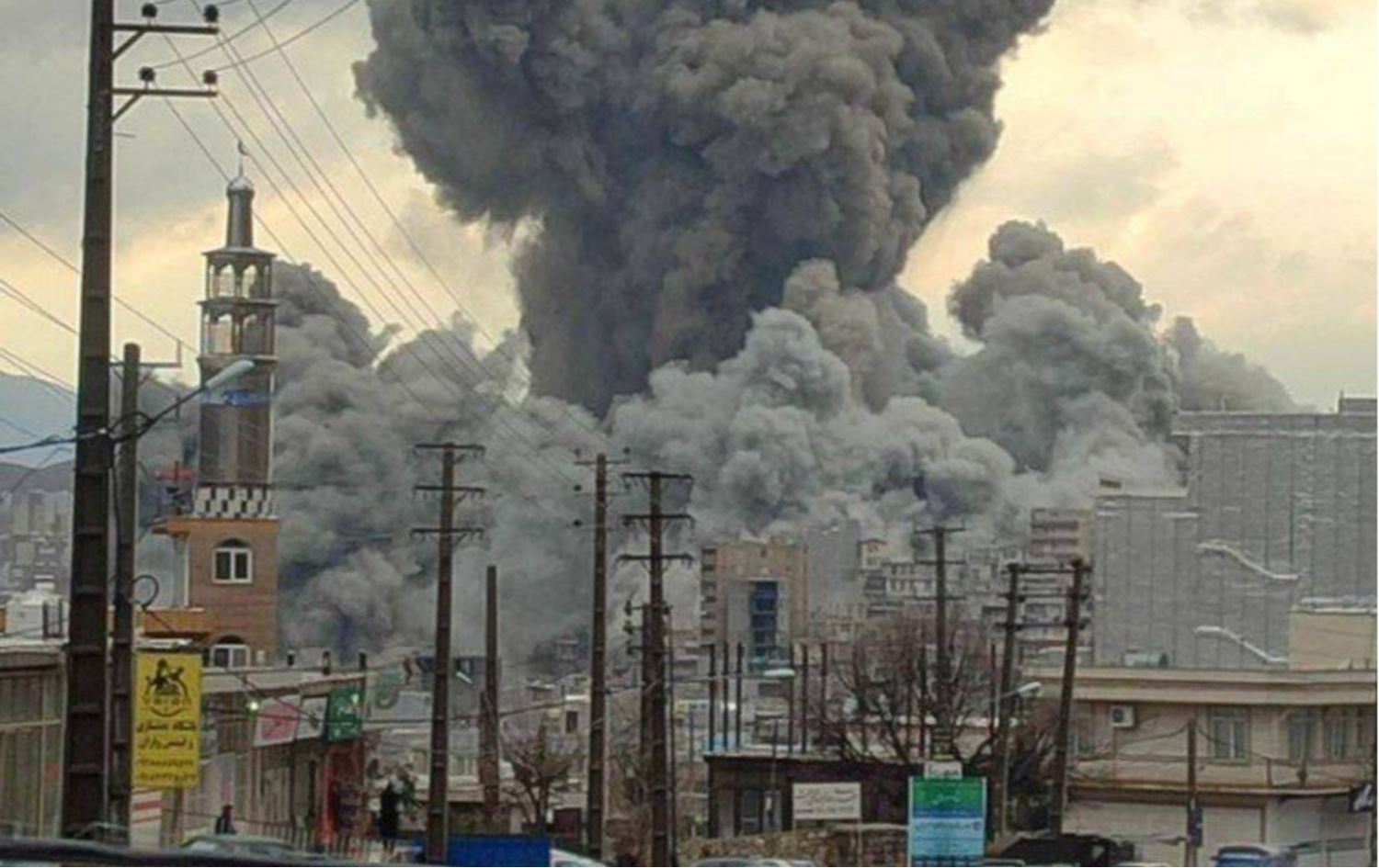 قصف على كورستان إيران. الصورة أرشيفية