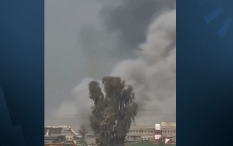 هجوم سابق على أحد مقرات الحشد الشعبي