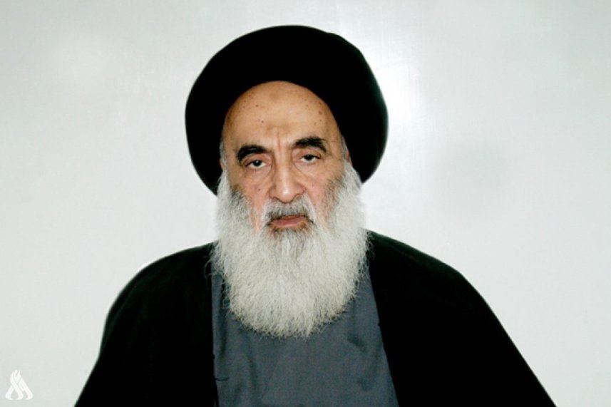 وێنەیەکی عەلی سیستانی