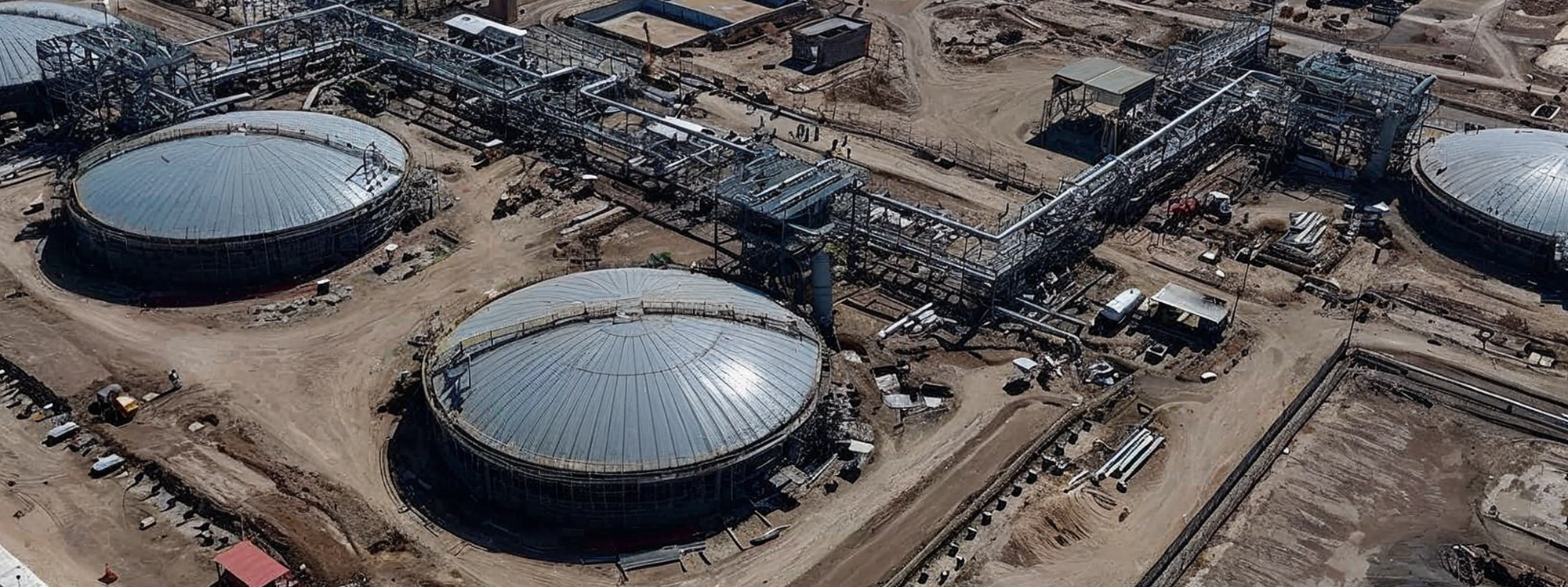 The West Qurna oil field near Basra, in southern Iraq. Photo: AP