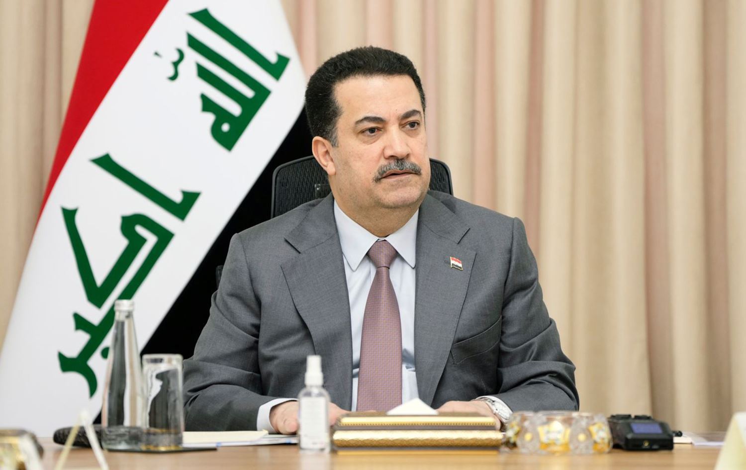 محمد شياع السوداني رئيس الوزراء العراقي