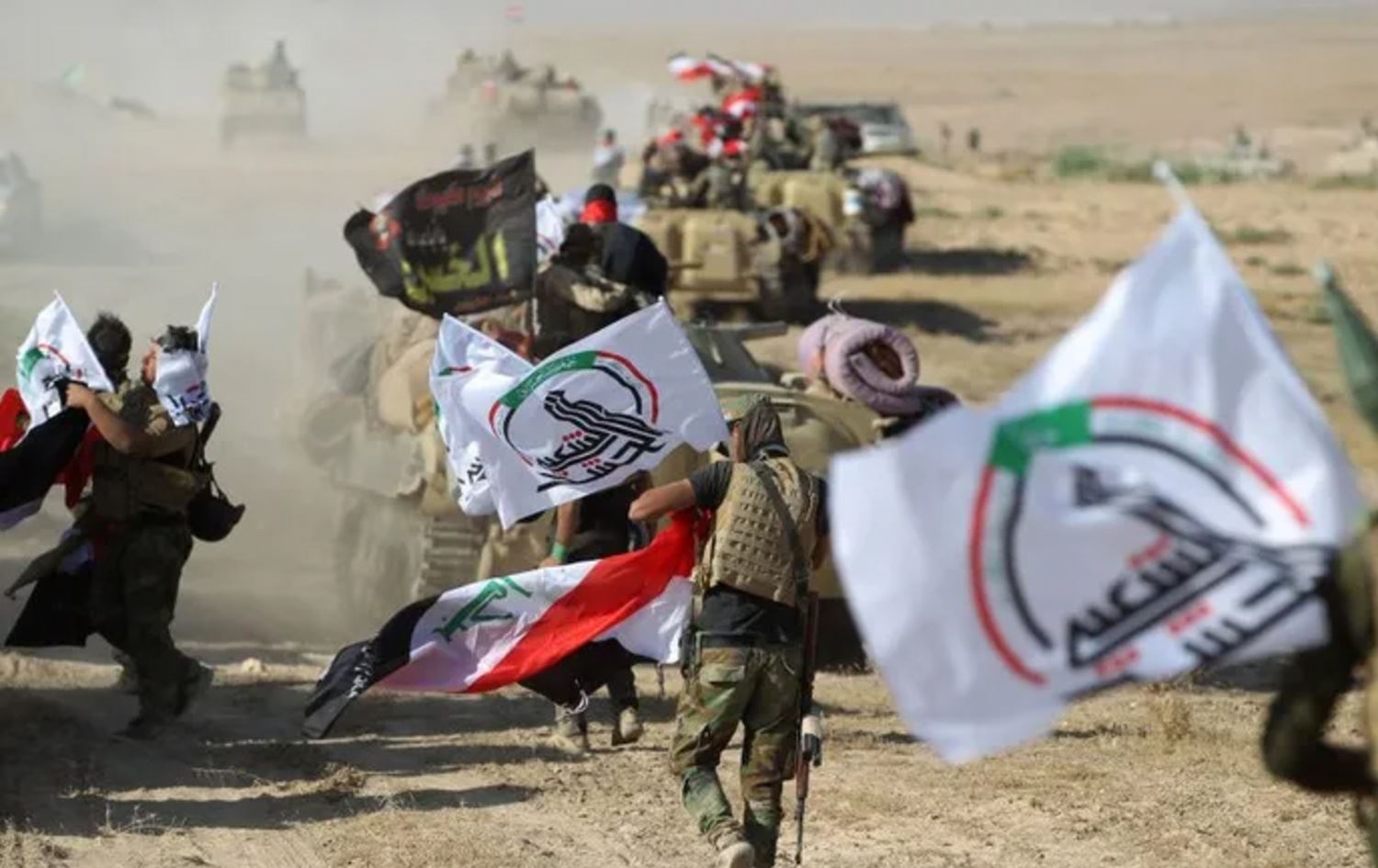 قوة من الحشد الشعبي - ارشيف