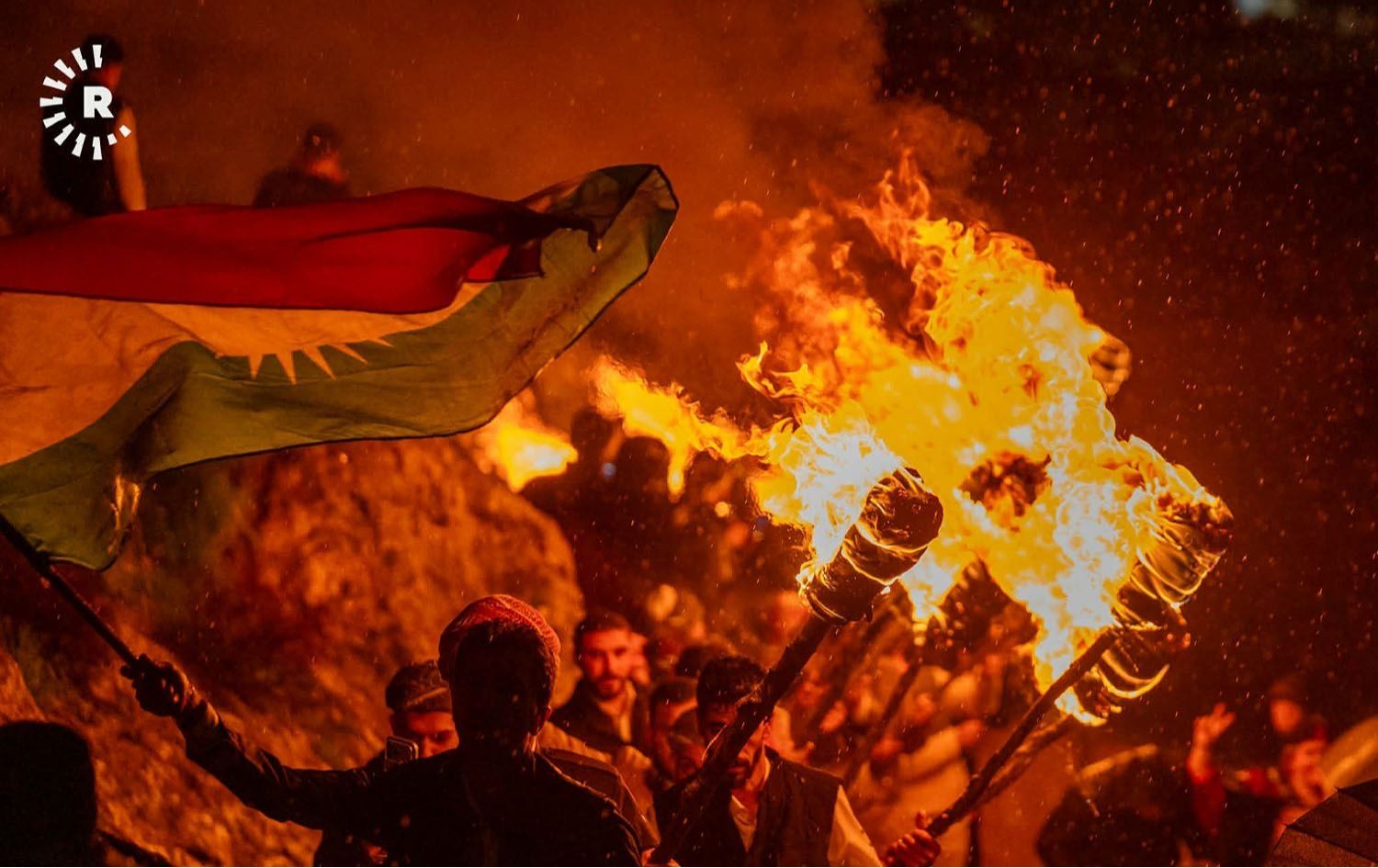 مشاعل نوروز في عقرة - تصوير بلند طاهر - رووداو