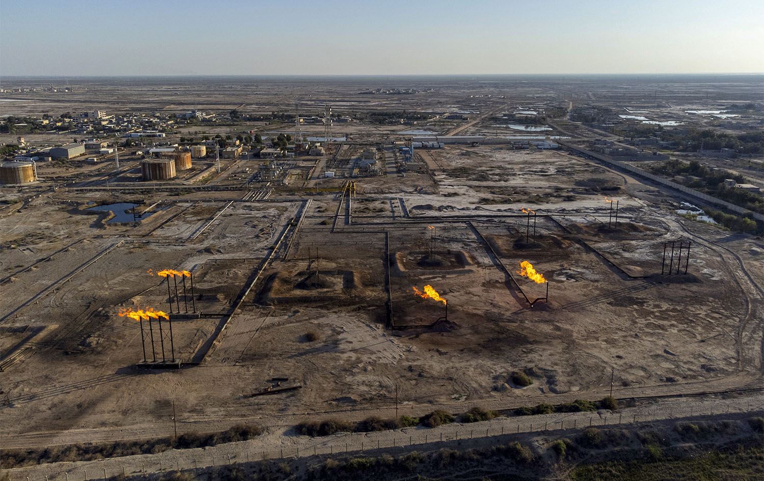 حقل نفطي في البصرة