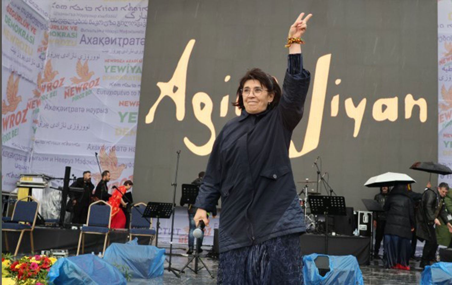 ليلى زانا. الصورة من الفيديو