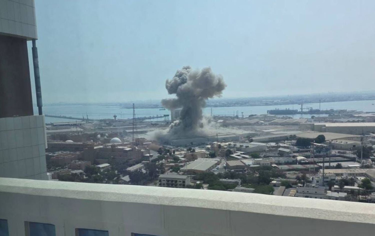 دیمەنی ساتی هێرشێک بۆسەر بەحرێن