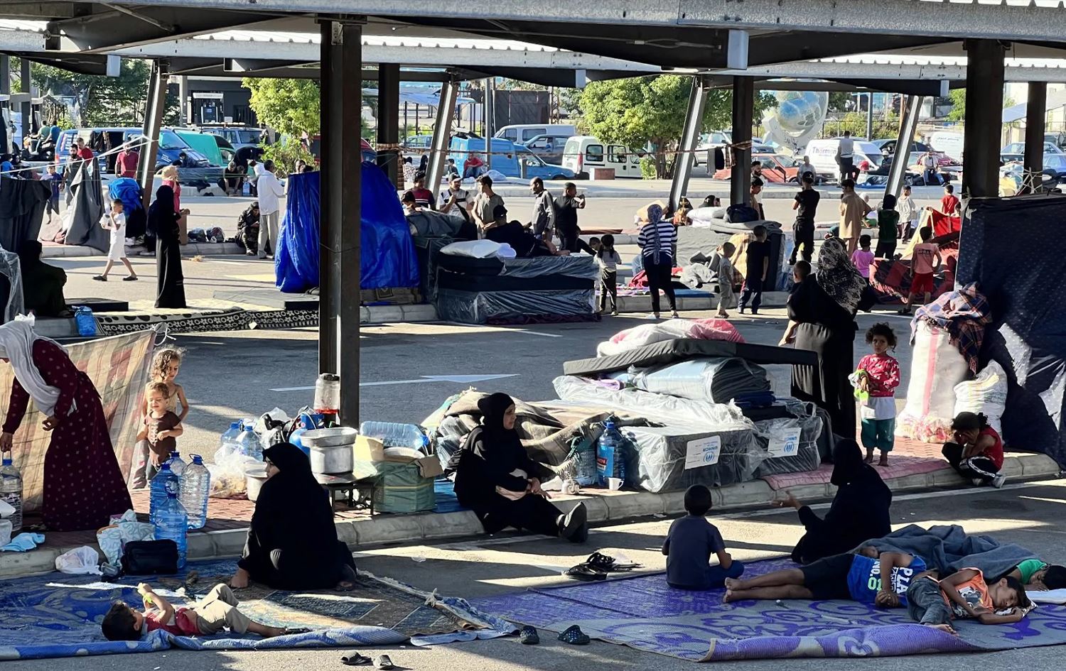 نازحون لبنانيون - صورة أرشيفية