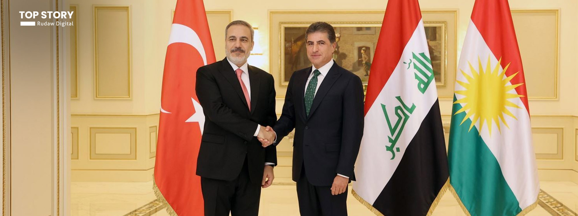 هاکان فیدان بۆ نێچیرڤان بارزانی: هیوادارم نەورۆز ئاشتی و ئارامی بۆ تەواوی مرۆڤایەتی بەدیبهێنێت